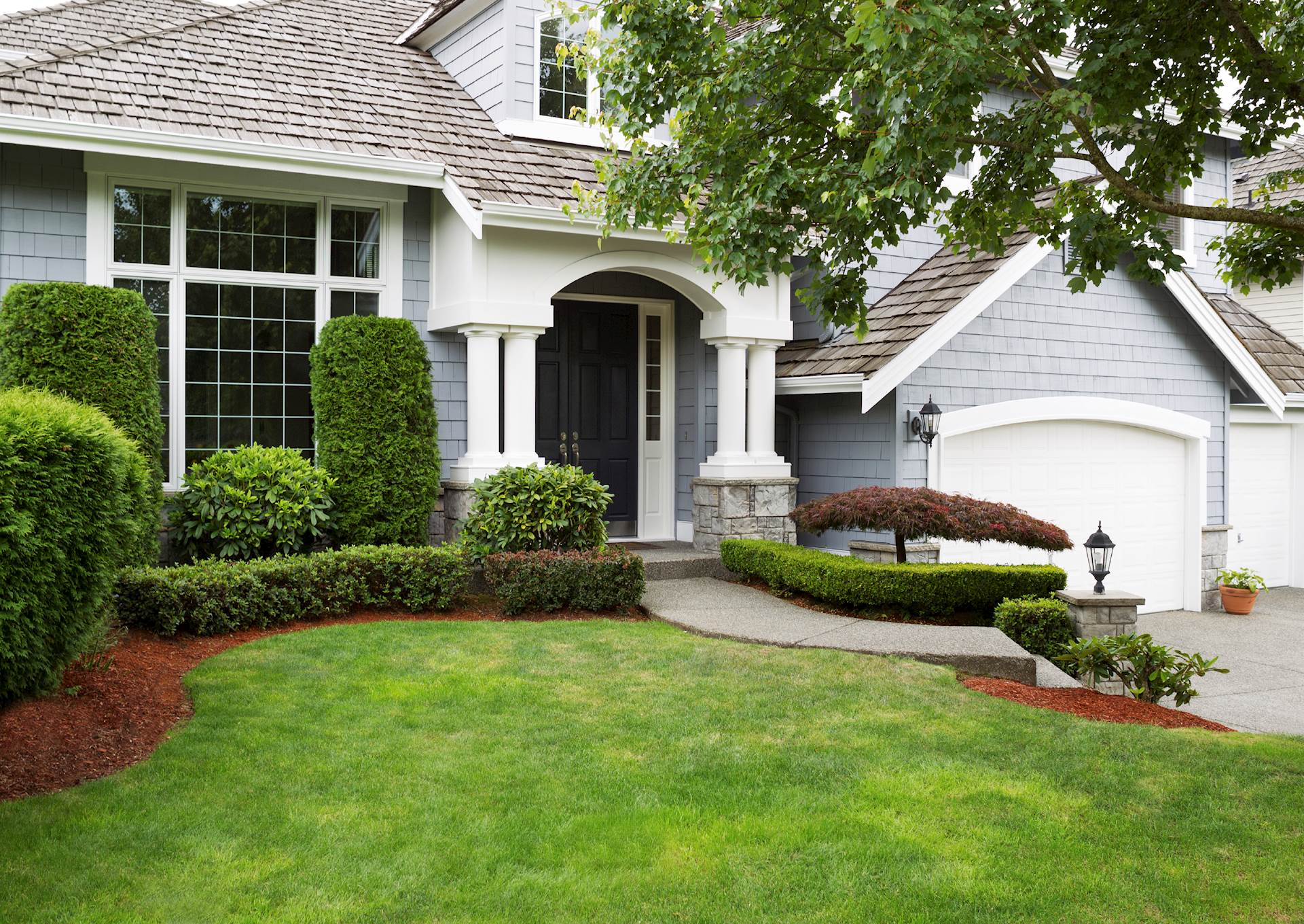 Front of a house