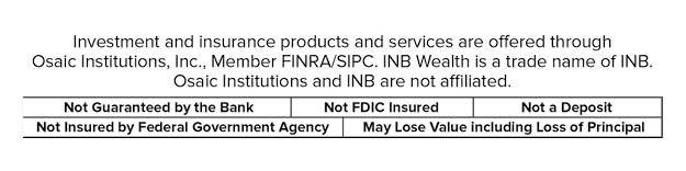 Osaic and INB Wealth disclosure