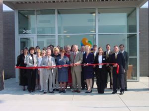 North branch ribbon cutting