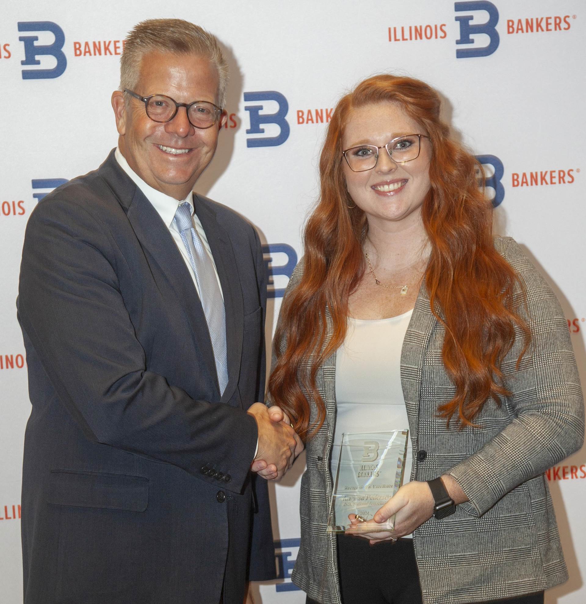 Karyssa and her award